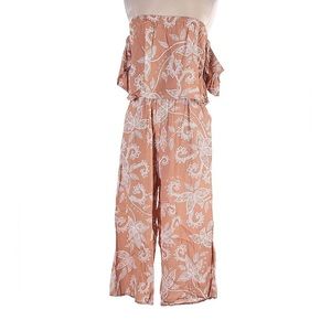 Mink Pink Off the Shoulder Jumpsuit